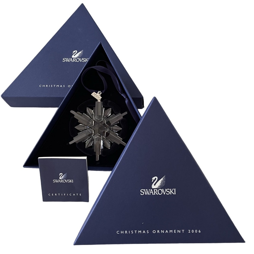 Swarovski 2006 Annual Edition Snowflake Crystal Ornament